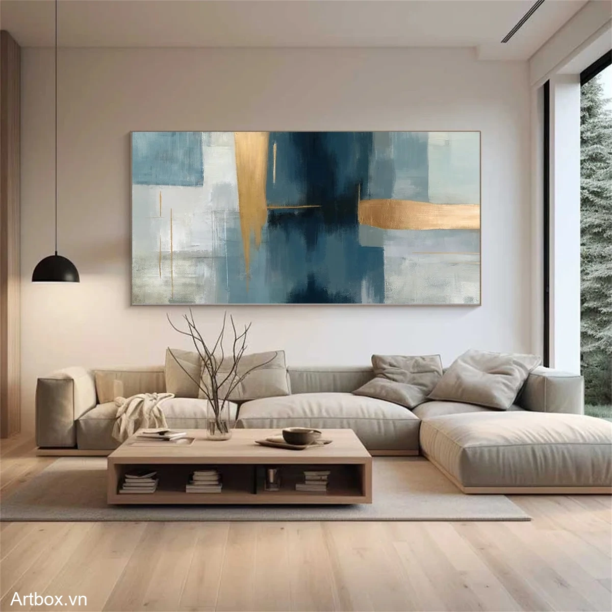 Hòa quyện sắc màu - Mẫu 4