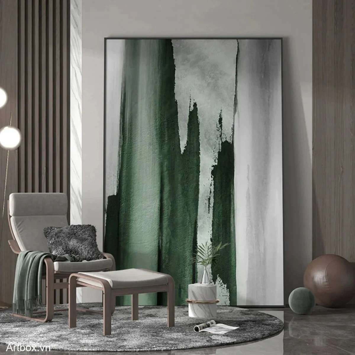 Hòa Quyện Xanh Tươi Mát - Mẫu 2