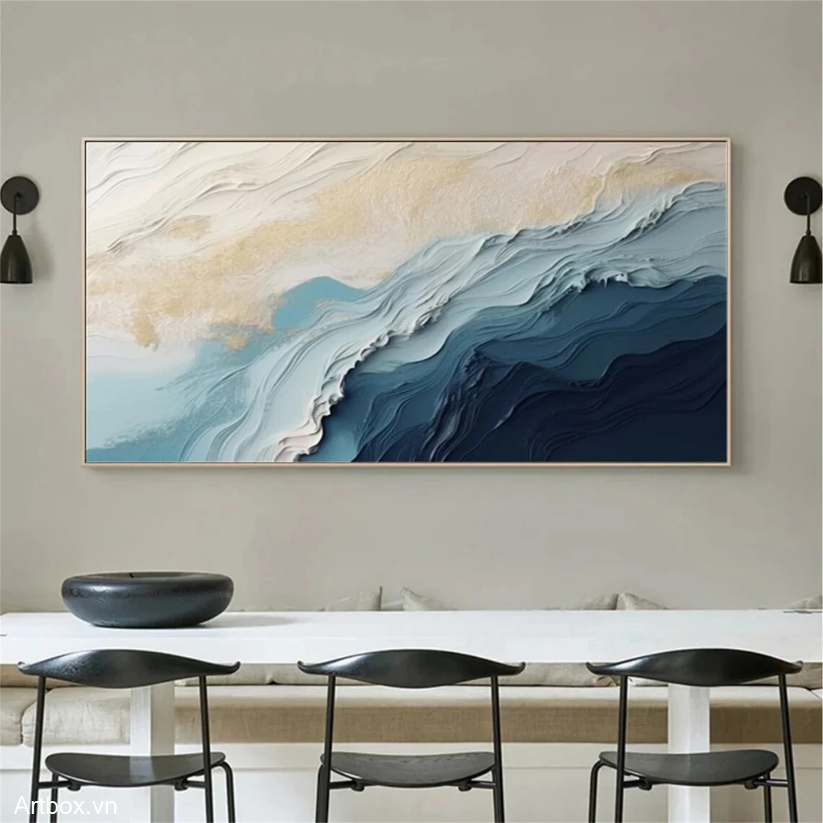 Dòng Chảy Màu Sắc - Mẫu 1