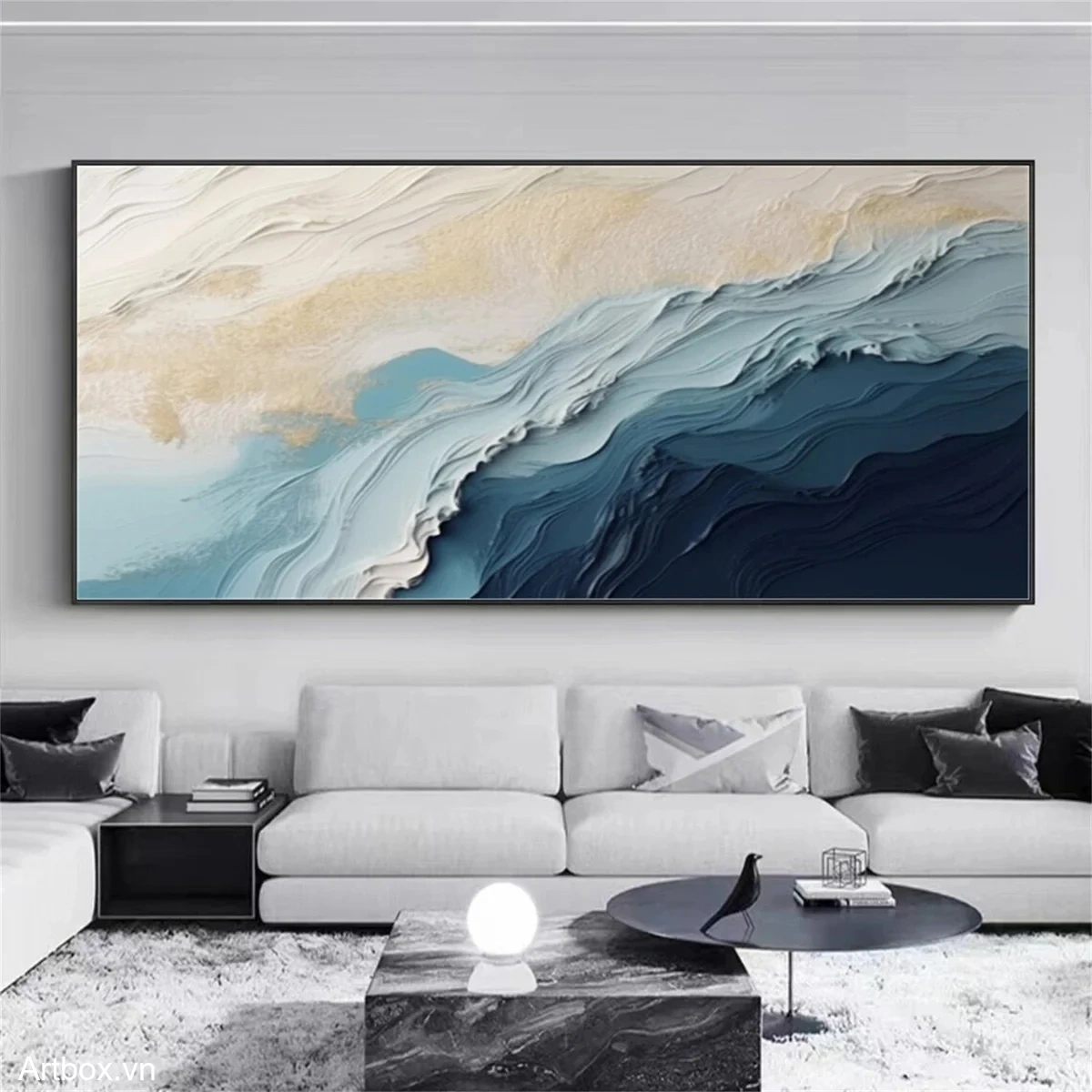 Dòng Chảy Màu Sắc - Mẫu 2