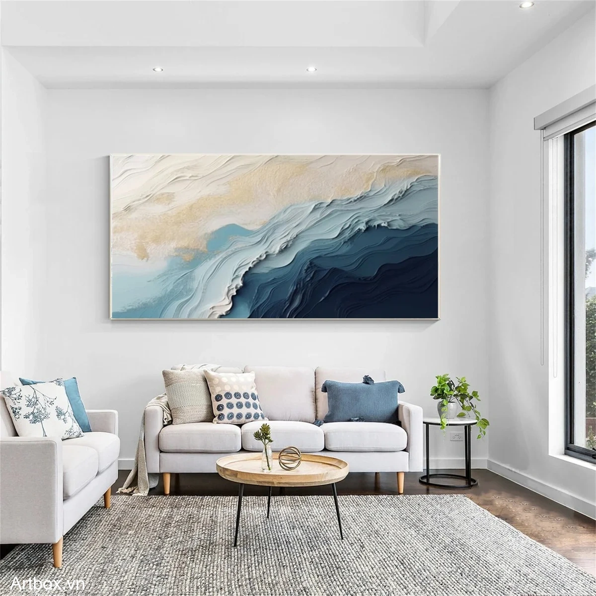 Dòng Chảy Màu Sắc - Mẫu 4