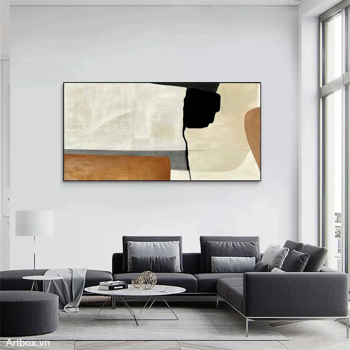 Hòa Quyện Đường Nét - Mẫu 3