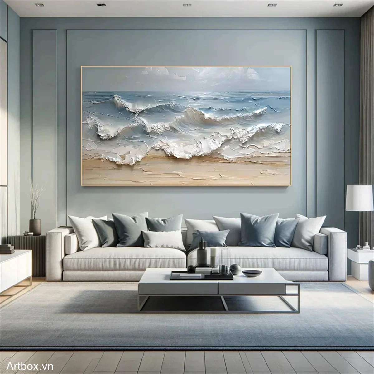 Hơi Thở Của Biển - Mẫu 2