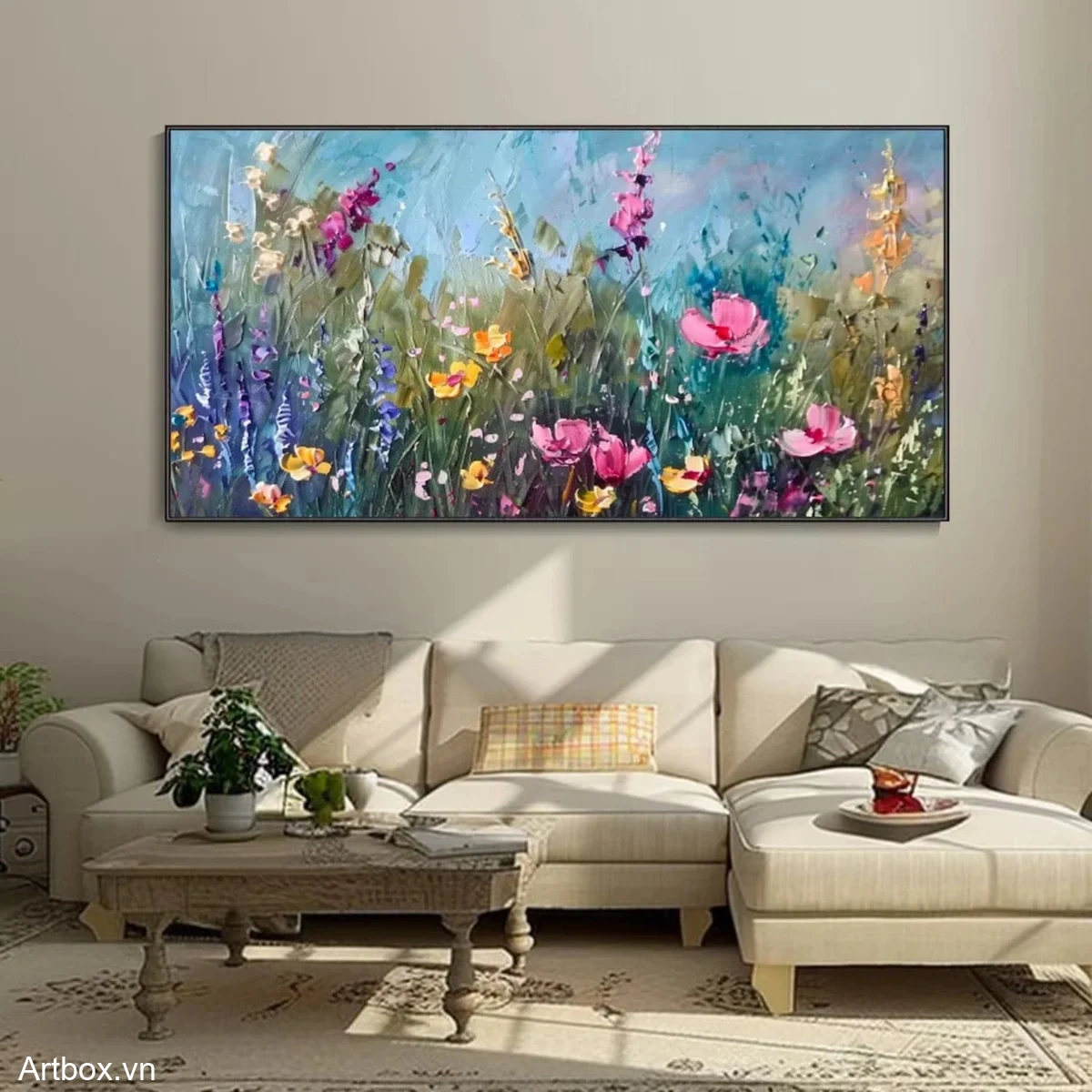 Vườn Hoa Rực Rỡ - Mẫu 2