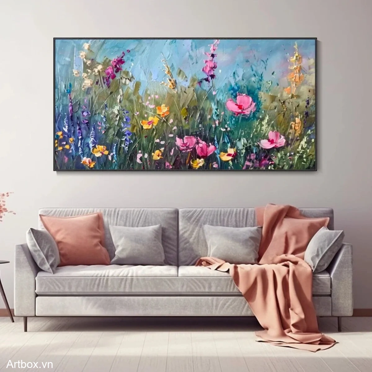 Vườn Hoa Rực Rỡ - Mẫu 3