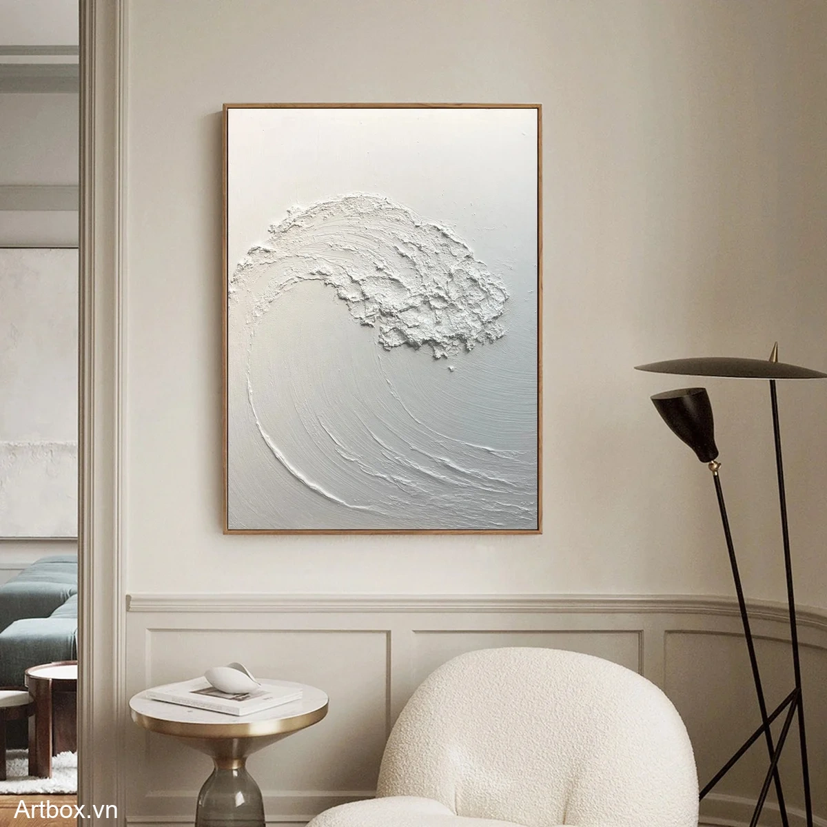 Sóng Trắng Dịu Dàng - Mẫu 2