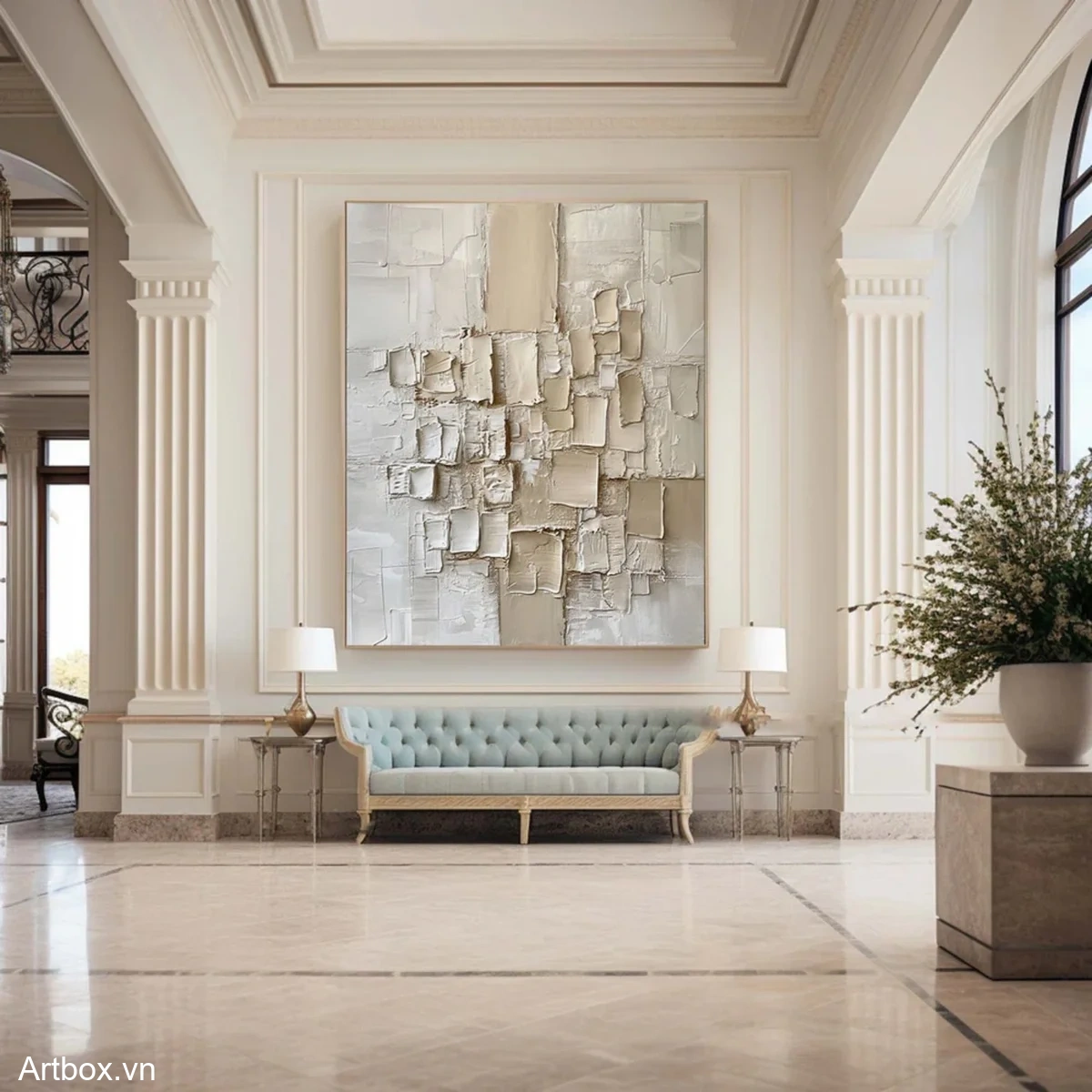 Hòa Quyện Tĩnh Lặng - Mẫu 3