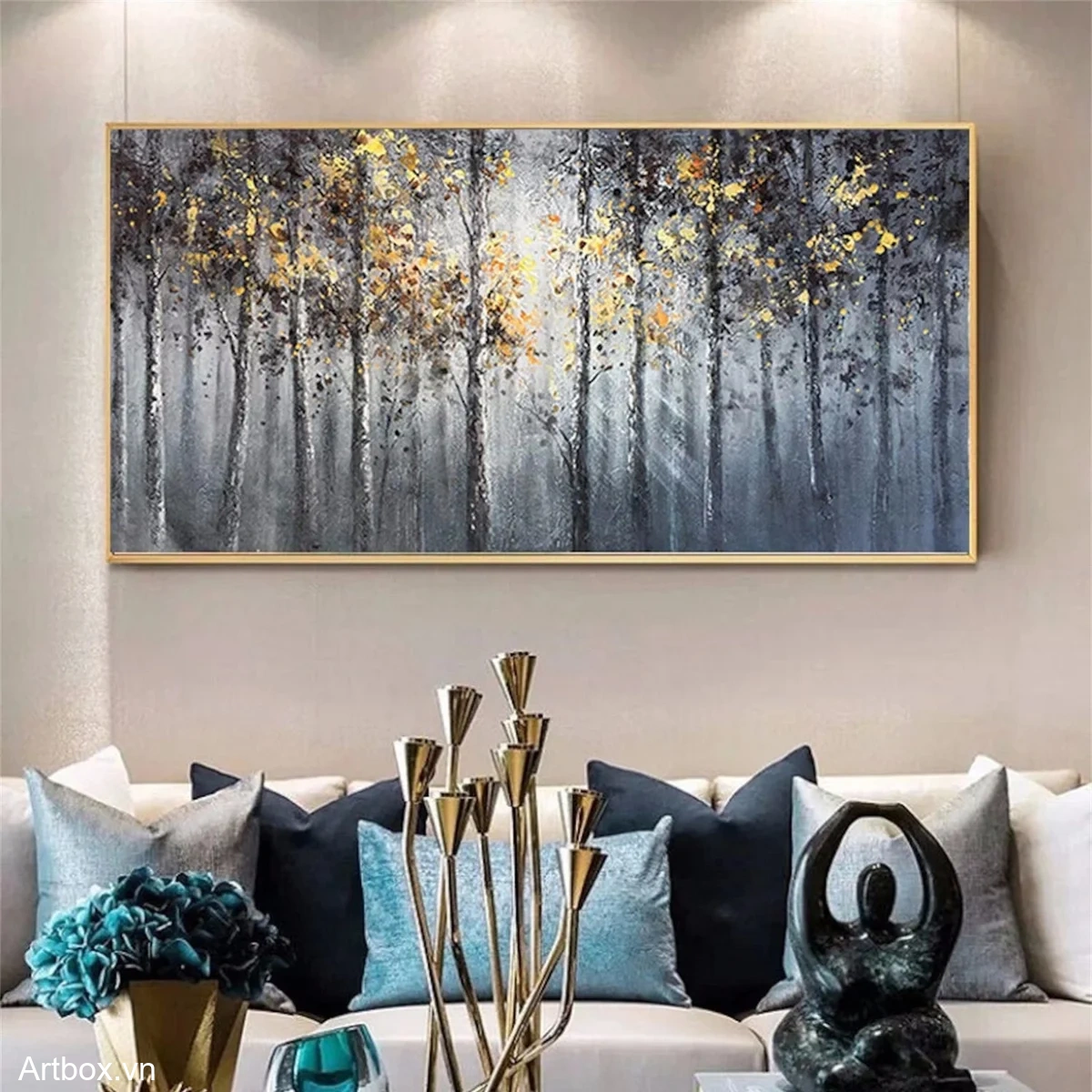 Bước Vào Khu Rừng Màu Vàng - Mẫu 1