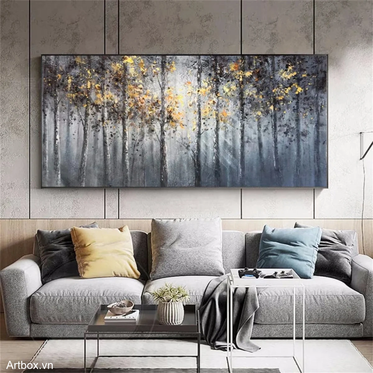 Bước Vào Khu Rừng Màu Vàng - Mẫu 2