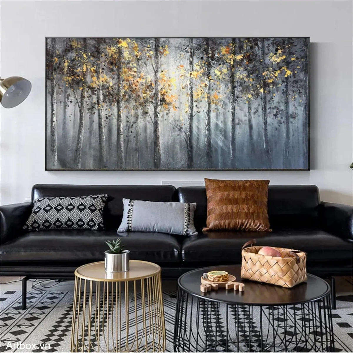 Bước Vào Khu Rừng Màu Vàng - Mẫu 4