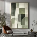 Hòa Quyện Của Tự Nhiên – Tranh Sơn Acrylic Trừu Tượng Trừu tượng Xanh lá Trang Trí Phòng khách, Phòng ngủ – Phong Cách Hiện Đại Hòa Quyện Của Tự Nhiên – Tranh Sơn Acrylic Trừu Tượng Trừu tượng Xanh lá Trang Trí Phòng khách, Phòng ngủ – Phong Cách Hiện Đại