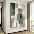 Hòa Quyện Của Tự Nhiên – Tranh Sơn Acrylic Trừu Tượng Trừu tượng Xanh lá Trang Trí Phòng khách, Phòng ngủ – Phong Cách Hiện Đại Hòa Quyện Của Tự Nhiên – Tranh Sơn Acrylic Trừu Tượng Trừu tượng Xanh lá Trang Trí Phòng khách, Phòng ngủ – Phong Cách Hiện Đại
