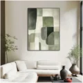 Hòa Quyện Của Tự Nhiên – Tranh Sơn Acrylic Trừu Tượng Trừu tượng Xanh lá Trang Trí Phòng khách, Phòng ngủ – Phong Cách Hiện Đại Hòa Quyện Của Tự Nhiên – Tranh Sơn Acrylic Trừu Tượng Trừu tượng Xanh lá Trang Trí Phòng khách, Phòng ngủ – Phong Cách Hiện Đại