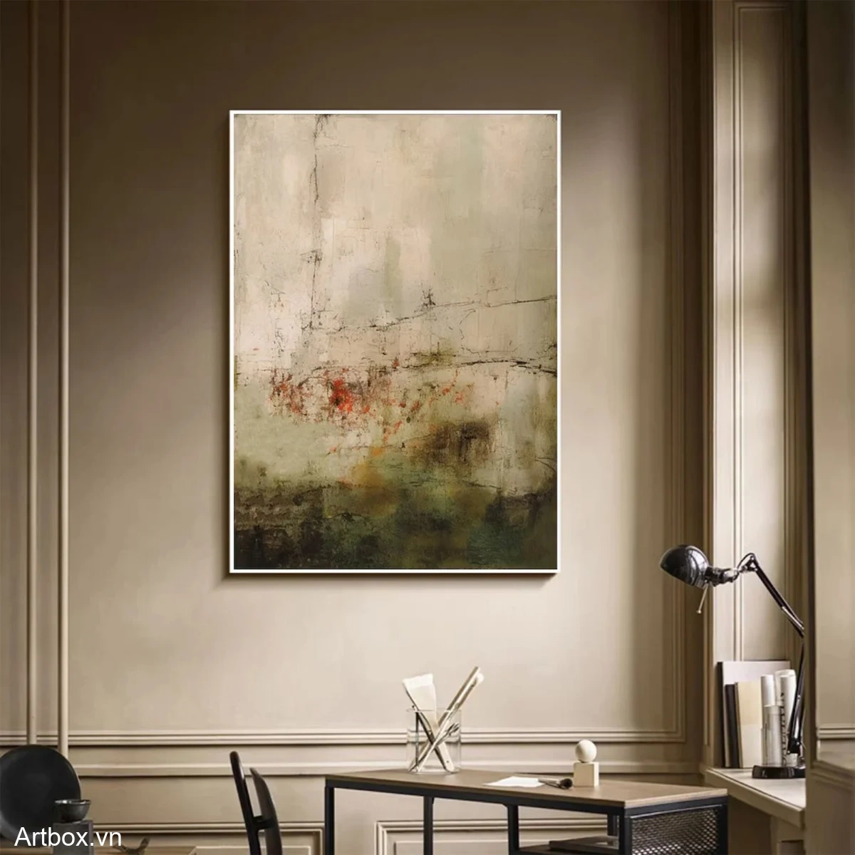 Hòa quyện sắc màu - Mẫu 2