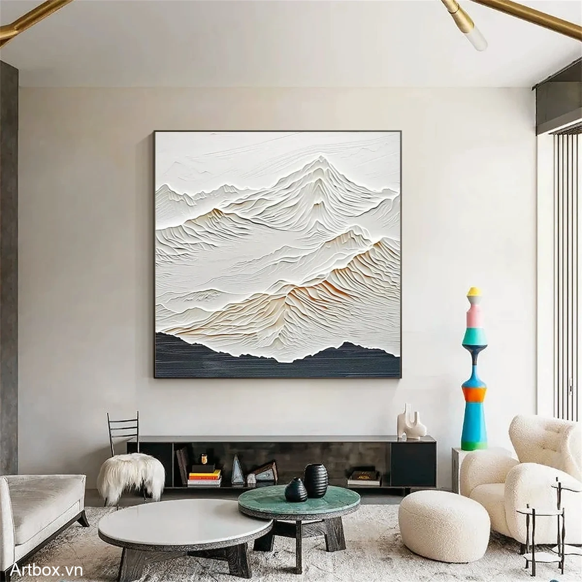 Sóng Núi Trắng - Mẫu 2