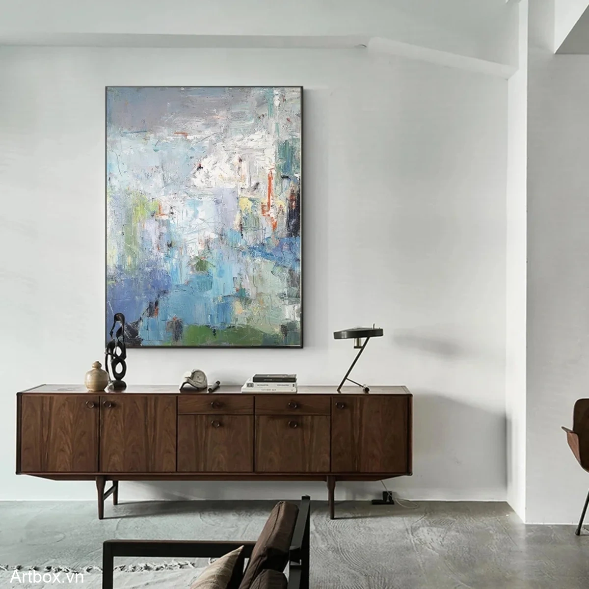 Hòa quyện sắc màu - Mẫu 1