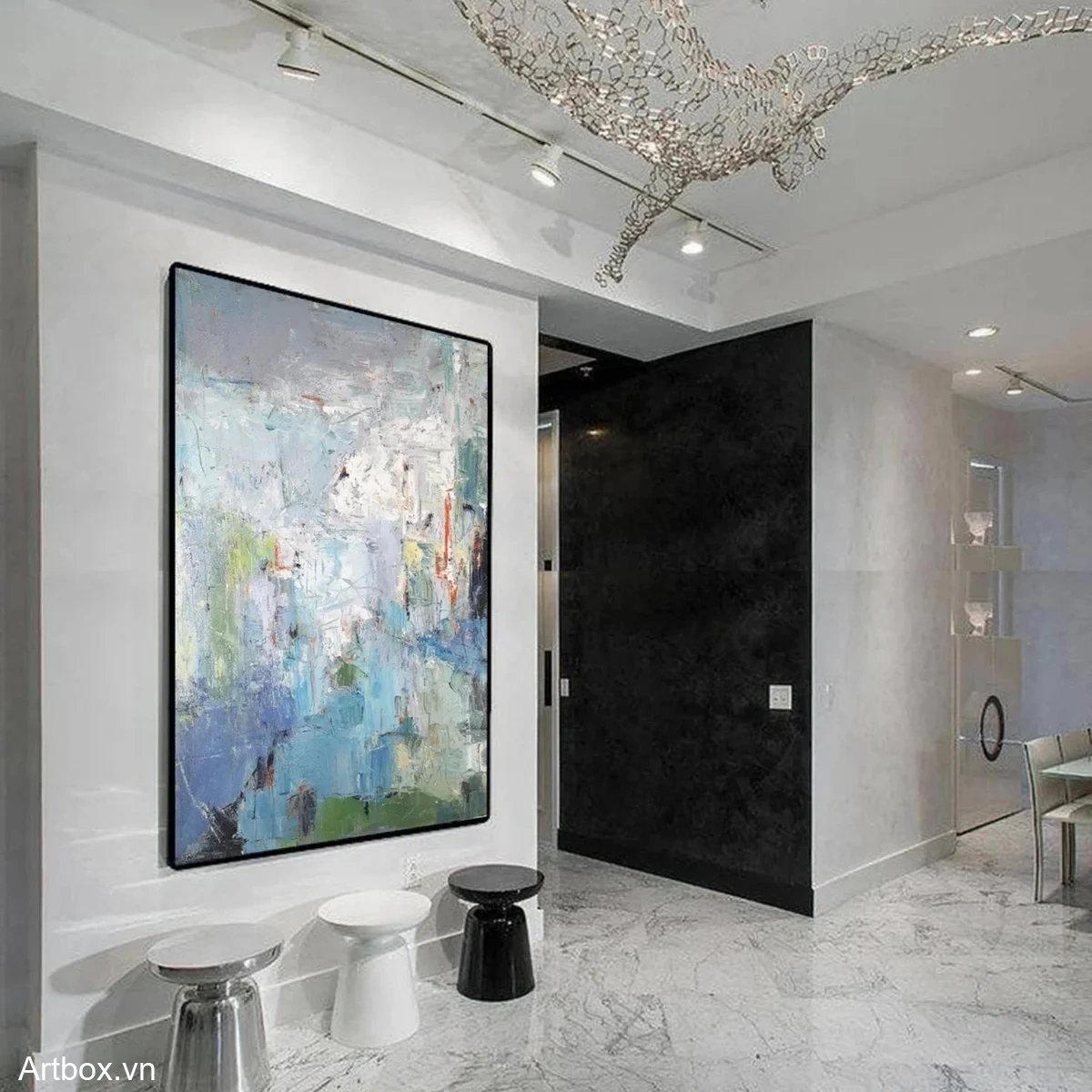 Hòa quyện sắc màu - Mẫu 4