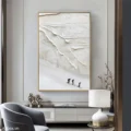 Chuyến Trượt Tuyết Trên Đỉnh Núi – Tranh Sơn Acrylic Trừu Tượng Phong cảnh Đa sắc Trang Trí Phòng khách, Phòng ngủ – Phong Cách Hiện Đại