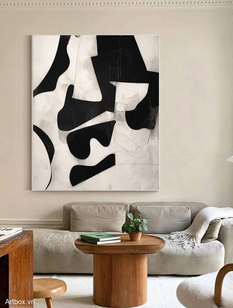 Hài Hòa Đen Trắng - Mẫu 1