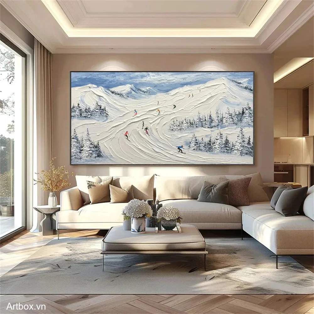 Sự Hòa Quyện Của Tuyết Trắng - Mẫu 1