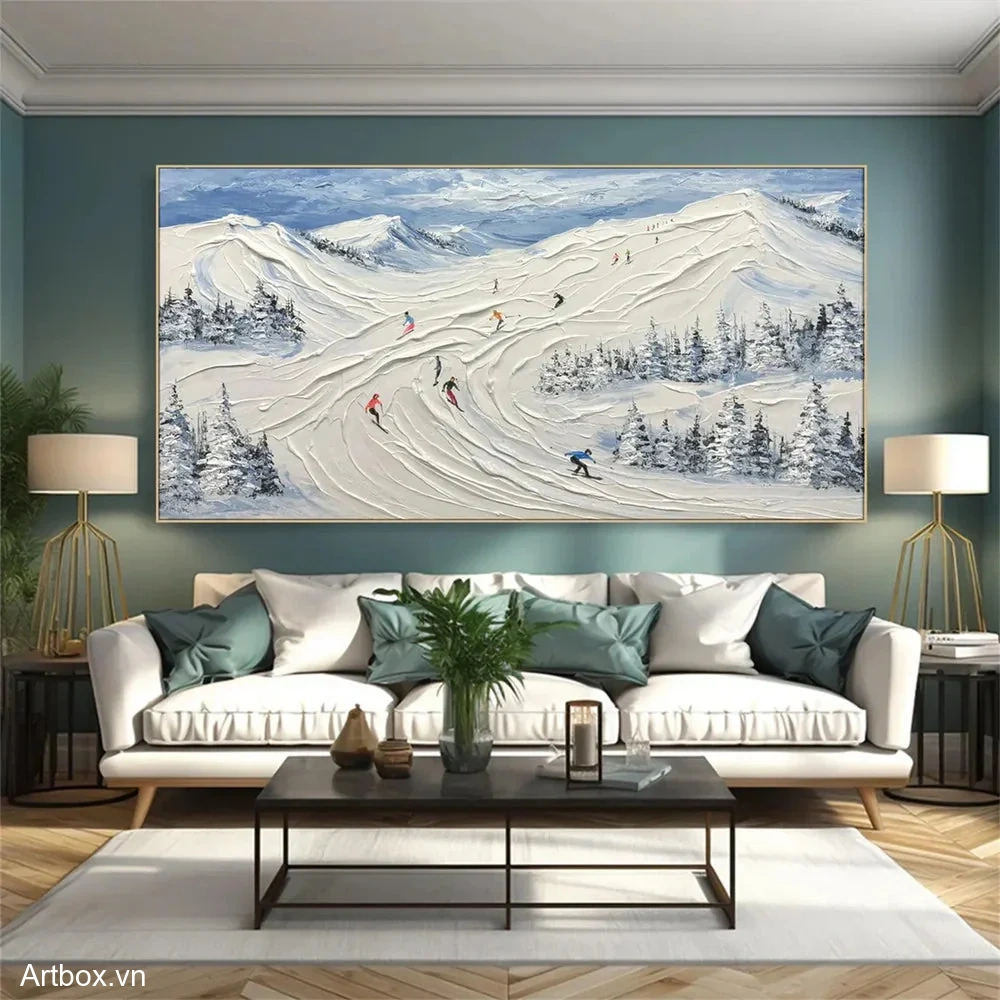 Sự Hòa Quyện Của Tuyết Trắng - Mẫu 2