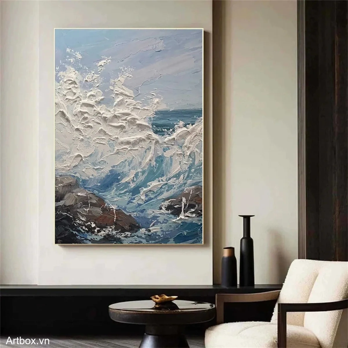 Sóng Vỗ Bờ - Mẫu 2