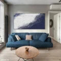 Biển Cả Mênh Mông – Tranh Sơn Acrylic Trừu Tượng Trừu tượng Xanh dương Trang Trí Phòng khách, Phòng làm việc – Phong Cách Hiện Đại Biển Cả Mênh Mông – Tranh Sơn Acrylic Trừu Tượng Trừu tượng Xanh dương Trang Trí Phòng khách, Phòng làm việc – Phong Cách Hiện Đại