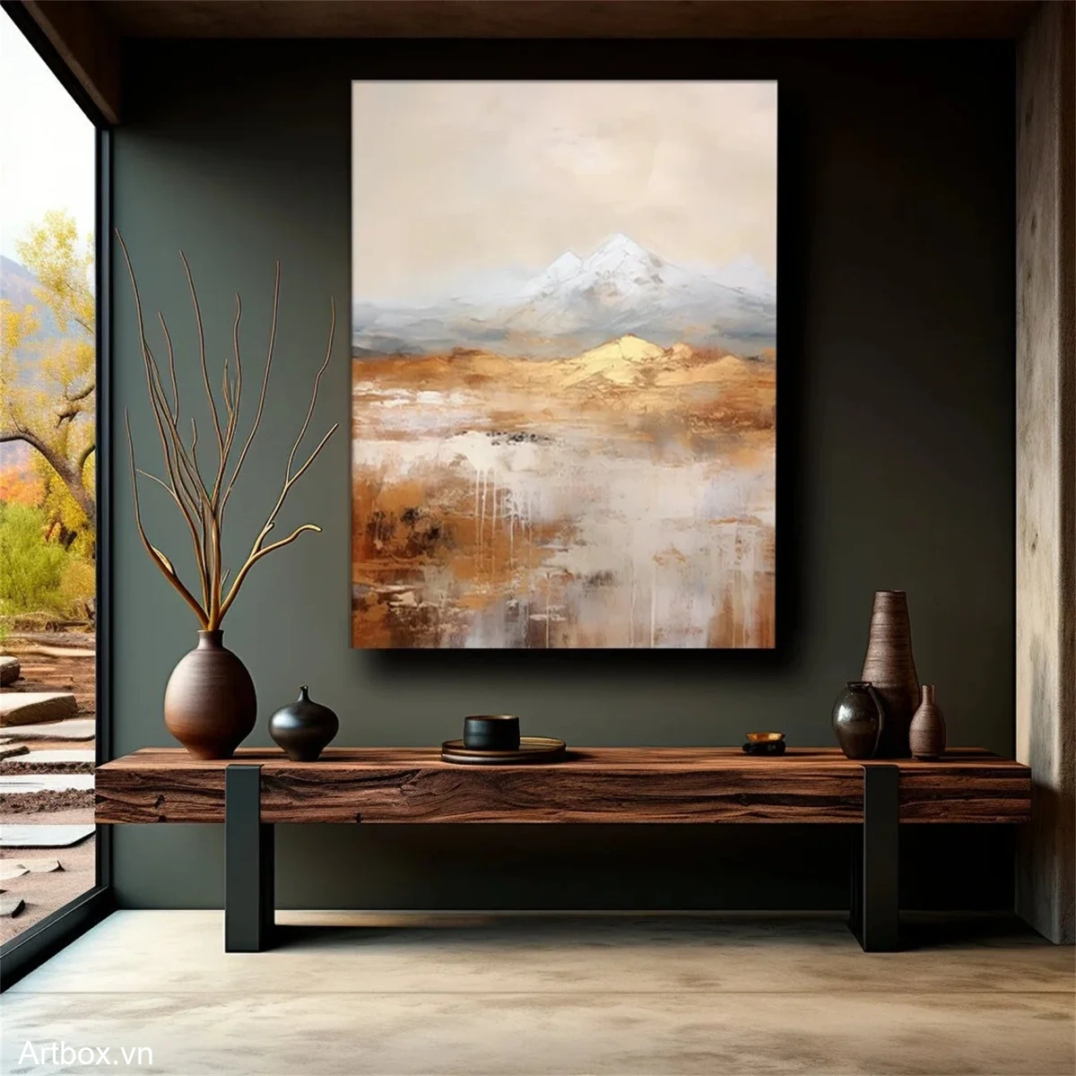 Hòa Quyện Đất Trời - Mẫu 1