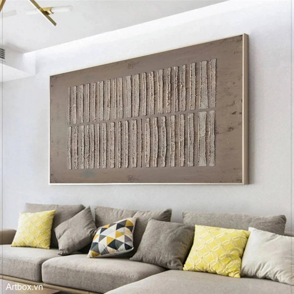 Hơi Thở Tự Nhiên – Tranh Sơn Acrylic Trừu Tượng Trừu tượng Nâu be Trang Trí Phòng khách, Phòng ngủ – Phong Cách Hiện Đại Hơi Thở Tự Nhiên – Tranh Sơn Acrylic Trừu Tượng Trừu tượng Nâu be Trang Trí Phòng khách, Phòng ngủ – Phong Cách Hiện Đại