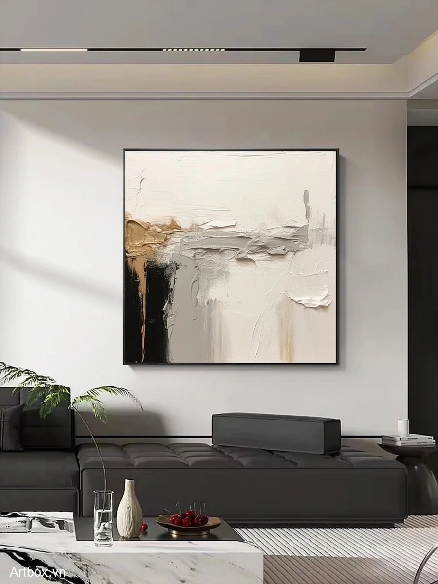 Vùng Trời Vô Tận – Tranh Sơn Acrylic Trừu Tượng Trừu tượng Đa sắc Trang Trí Phòng khách, Phòng làm việc – Phong Cách Hiện Đại Vùng Trời Vô Tận – Tranh Sơn Acrylic Trừu Tượng Trừu tượng Đa sắc Trang Trí Phòng khách, Phòng làm việc – Phong Cách Hiện Đại