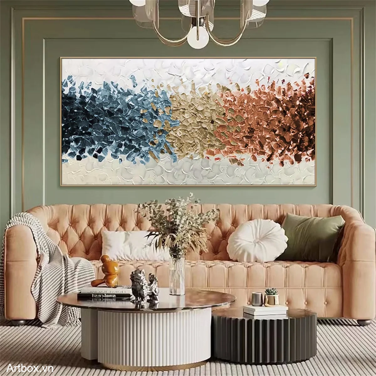 Hòa Quyện Màu Sắc - Mẫu 2