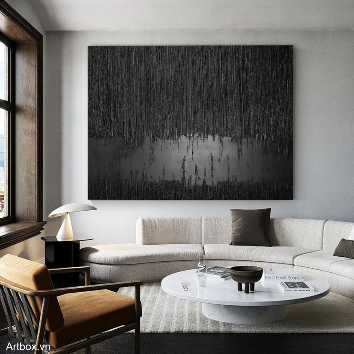 Hơi Thở Đen Trắng - Mẫu 2