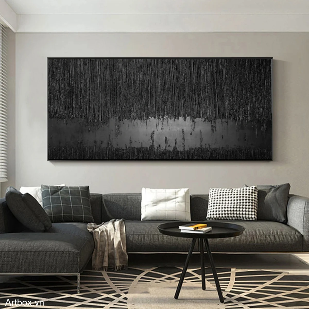 Hơi Thở Đen Trắng - Mẫu 3