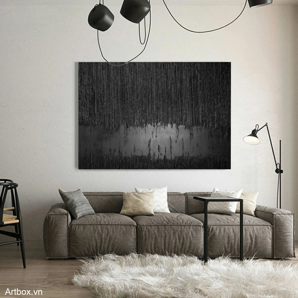 Hơi Thở Đen Trắng - Mẫu 4