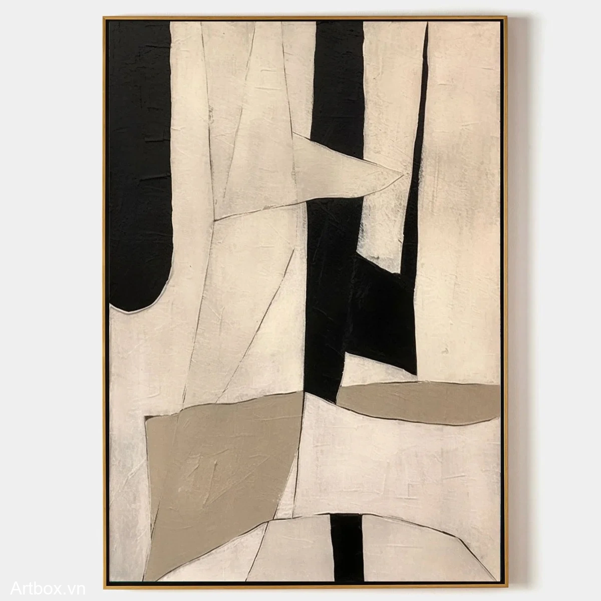 Bản Giao Hưởng Tĩnh Lặng – Tranh Sơn Acrylic Trừu Tượng Trừu tượng Đen trắng Trang Trí Phòng khách, Phòng làm việc – Phong Cách Hiện Đại Bản Giao Hưởng Tĩnh Lặng – Tranh Sơn Acrylic Trừu Tượng Trừu tượng Đen trắng Trang Trí Phòng khách, Phòng làm việc – Phong Cách Hiện Đại