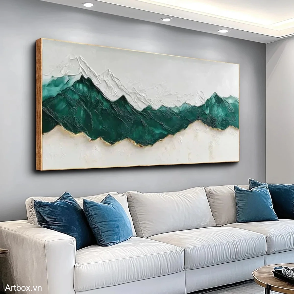 Dãy Núi Xanh Biển - Mẫu 3