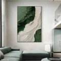 Hòa Quyện Thiên Nhiên – Tranh Sơn Acrylic Trừu Tượng Trừu tượng Xanh lá Trang Trí Phòng khách, Phòng ngủ – Phong Cách Hiện Đại Hòa Quyện Thiên Nhiên – Tranh Sơn Acrylic Trừu Tượng Trừu tượng Xanh lá Trang Trí Phòng khách, Phòng ngủ – Phong Cách Hiện Đại