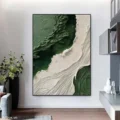 Hòa Quyện Thiên Nhiên – Tranh Sơn Acrylic Trừu Tượng Trừu tượng Xanh lá Trang Trí Phòng khách, Phòng ngủ – Phong Cách Hiện Đại Hòa Quyện Thiên Nhiên – Tranh Sơn Acrylic Trừu Tượng Trừu tượng Xanh lá Trang Trí Phòng khách, Phòng ngủ – Phong Cách Hiện Đại