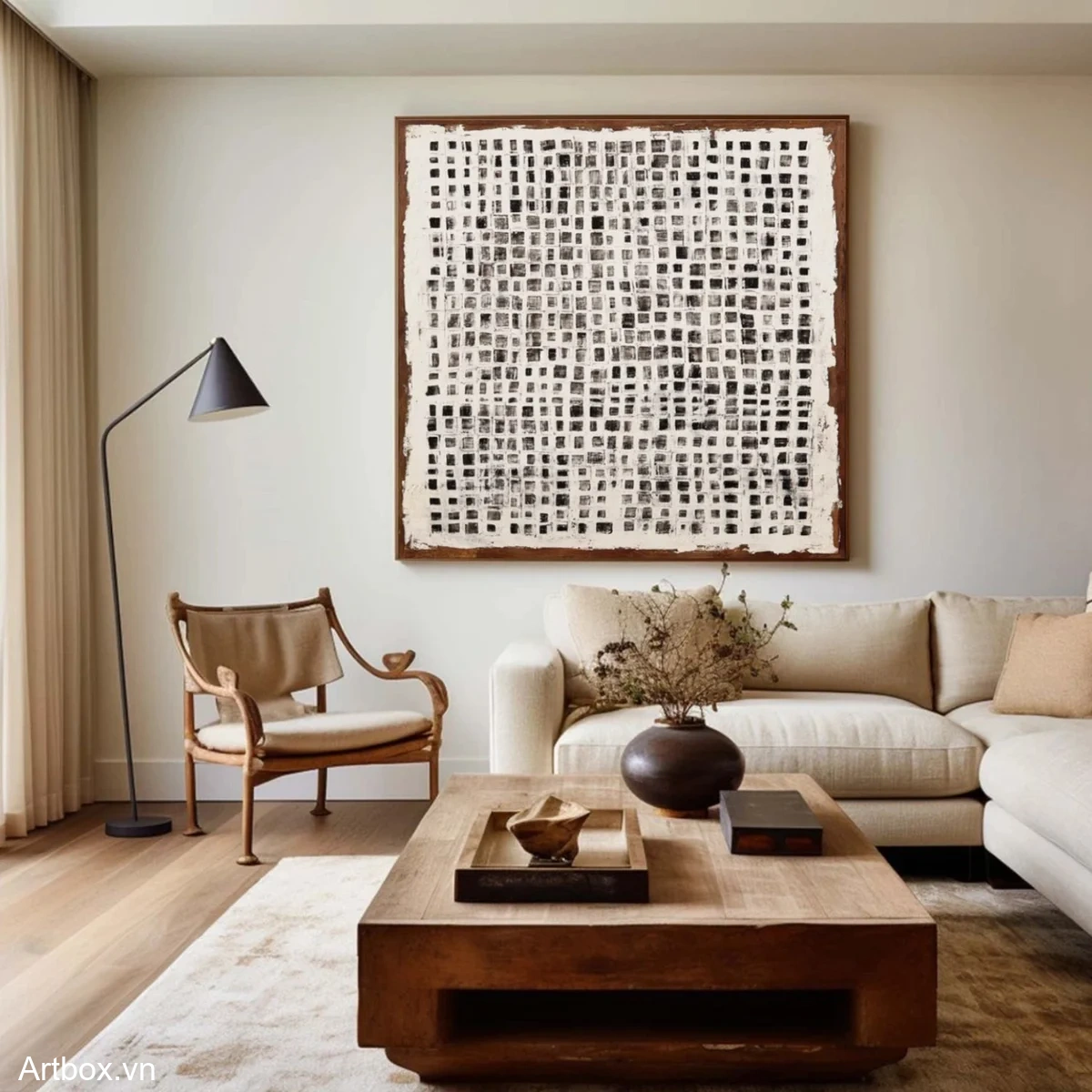 Mảnh ghép tĩnh lặng - Mẫu 1