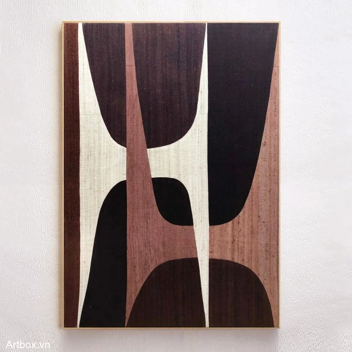 Hòa Quyện Cảm Xúc – Tranh Sơn Acrylic Trừu Tượng Trừu tượng Nâu be Trang Trí Phòng khách, Phòng làm việc – Phong Cách Hiện Đại Hòa Quyện Cảm Xúc – Tranh Sơn Acrylic Trừu Tượng Trừu tượng Nâu be Trang Trí Phòng khách, Phòng làm việc – Phong Cách Hiện Đại