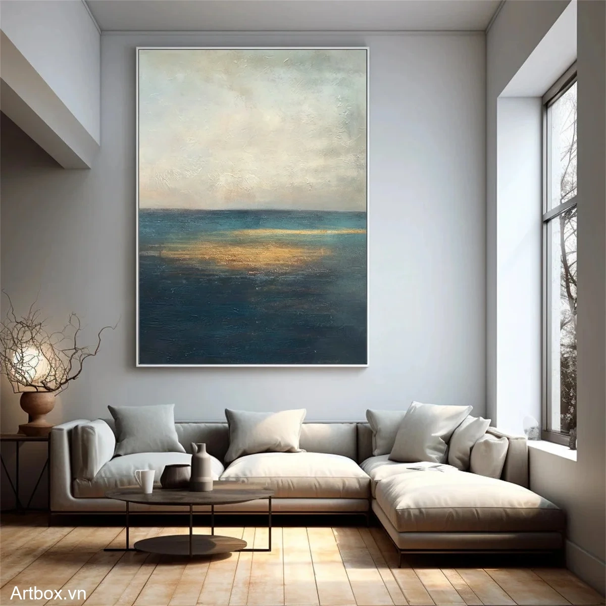 Hòa Quyện Mặt Biển - Mẫu 3