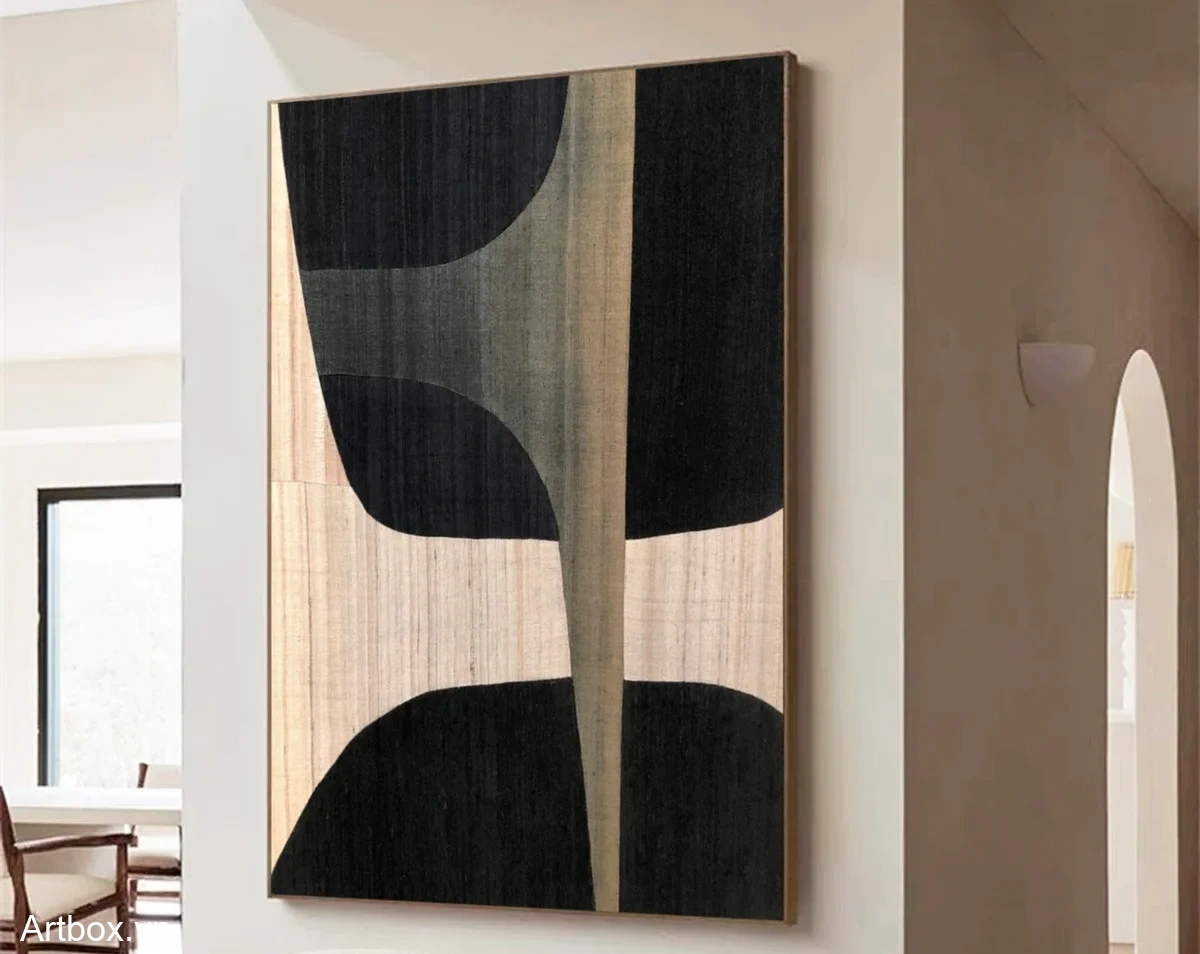 Hòa Quyện Đen Trắng - Mẫu 1