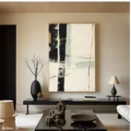 Bản Giao Hưởng Trừu Tượng – Tranh Sơn Acrylic Trừu Tượng Trừu tượng Đen trắng Trang Trí Phòng khách, Phòng làm việc – Phong Cách Hiện Đại Bản Giao Hưởng Trừu Tượng – Tranh Sơn Acrylic Trừu Tượng Trừu tượng Đen trắng Trang Trí Phòng khách, Phòng làm việc – Phong Cách Hiện Đại
