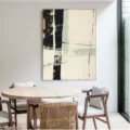 Bản Giao Hưởng Trừu Tượng – Tranh Sơn Acrylic Trừu Tượng Trừu tượng Đen trắng Trang Trí Phòng khách, Phòng làm việc – Phong Cách Hiện Đại Bản Giao Hưởng Trừu Tượng – Tranh Sơn Acrylic Trừu Tượng Trừu tượng Đen trắng Trang Trí Phòng khách, Phòng làm việc – Phong Cách Hiện Đại