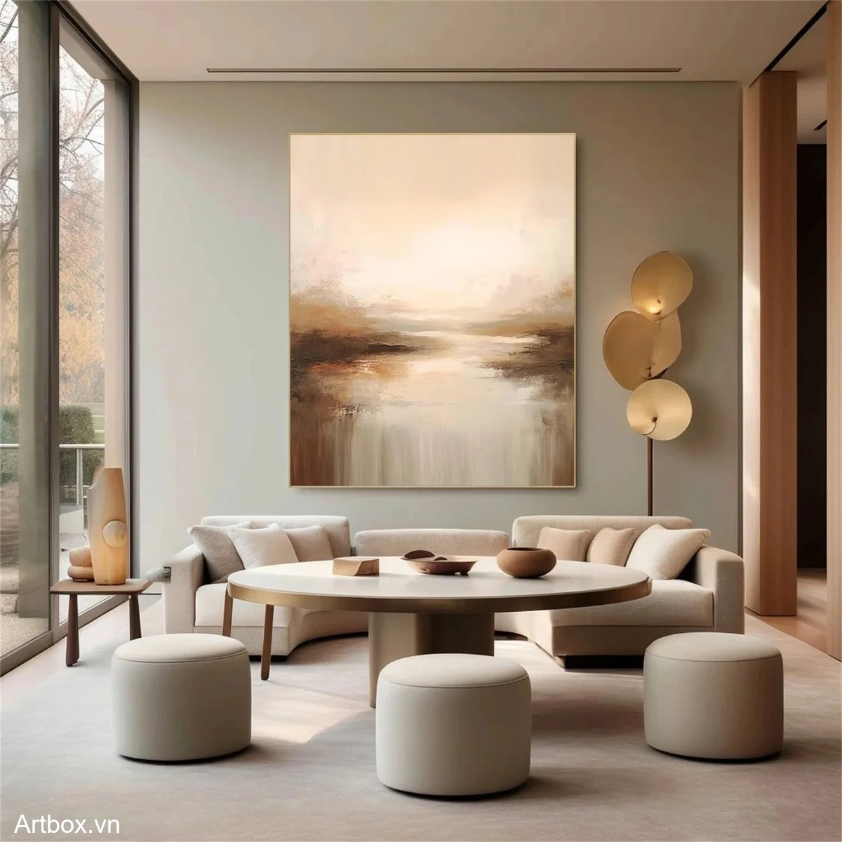 Hòa Quyện Của Thiên Nhiên - Mẫu 3