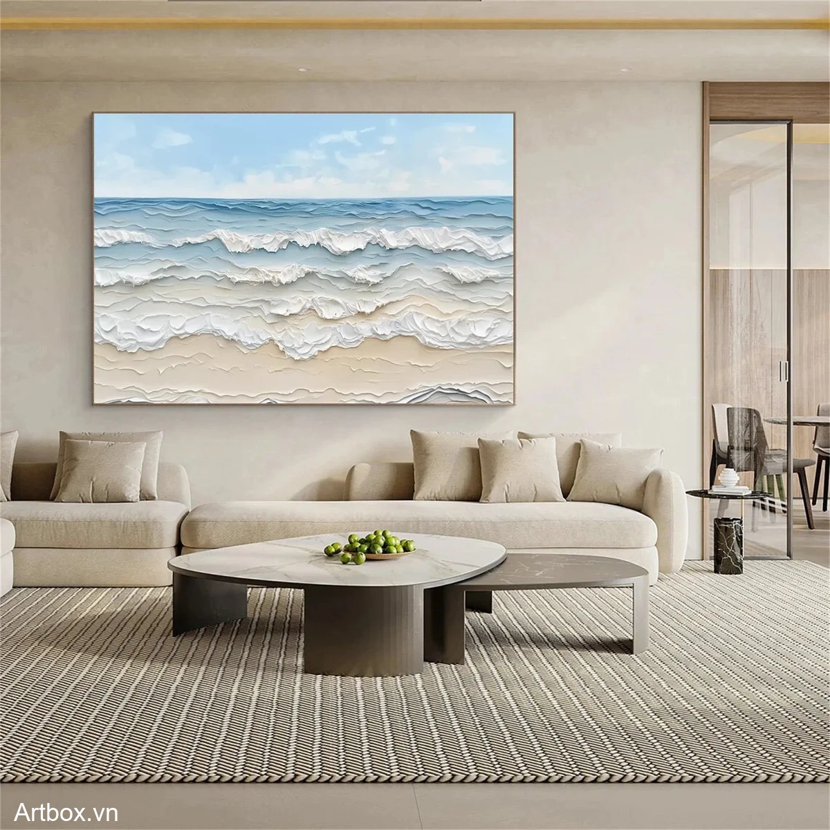 Nét Dịu Dàng Của Biển - Mẫu 3