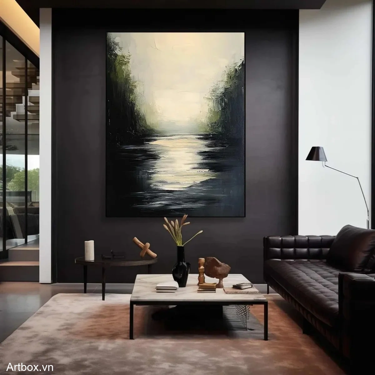 Hồ Sương Mù - Mẫu 2