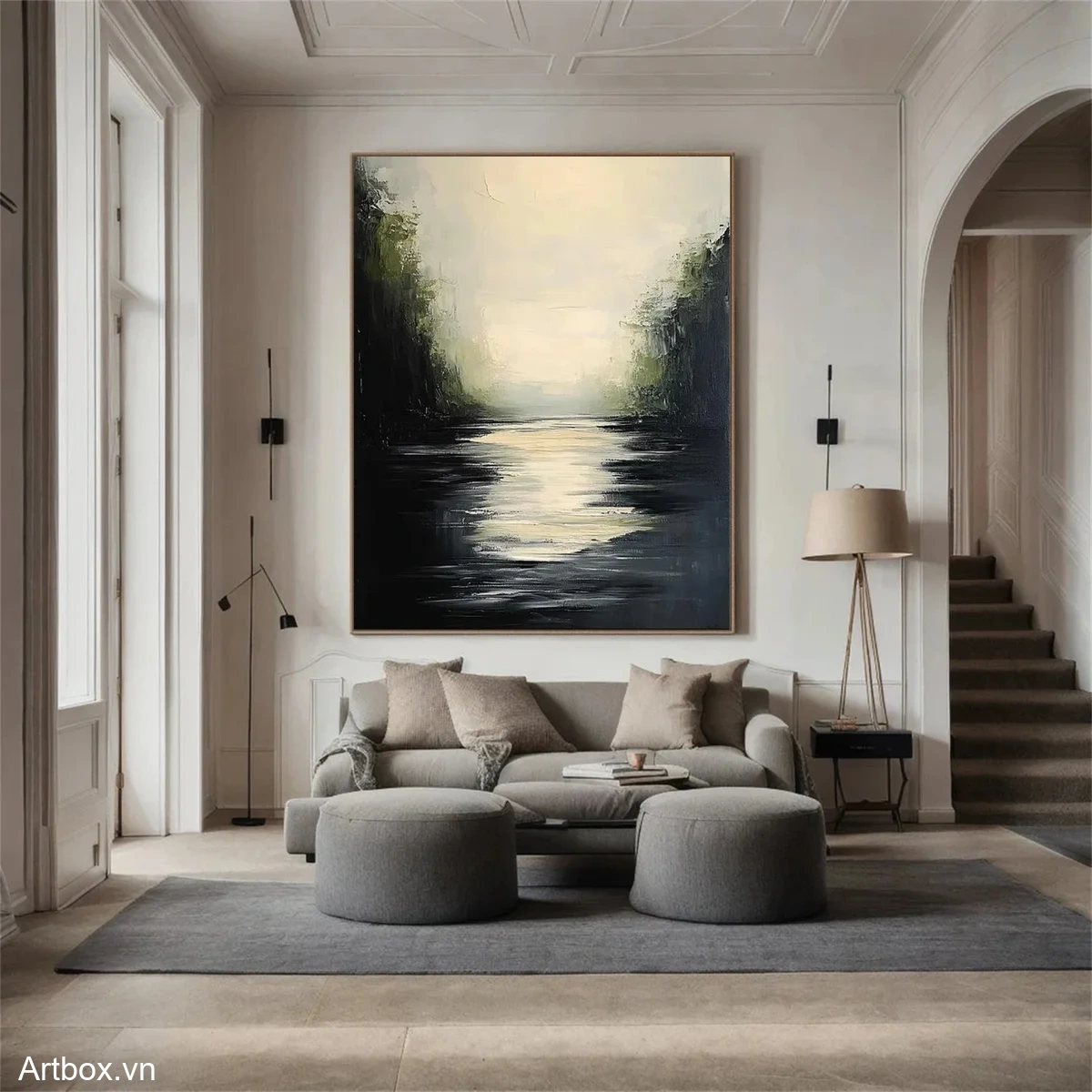 Hồ Sương Mù - Mẫu 4