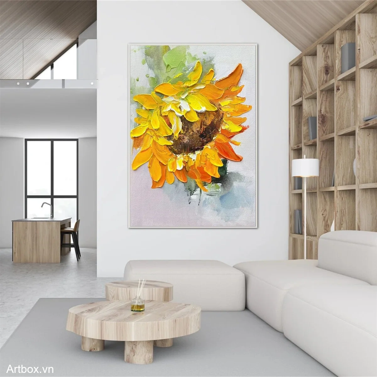 Hướng Dương Rực Rỡ - Mẫu 2