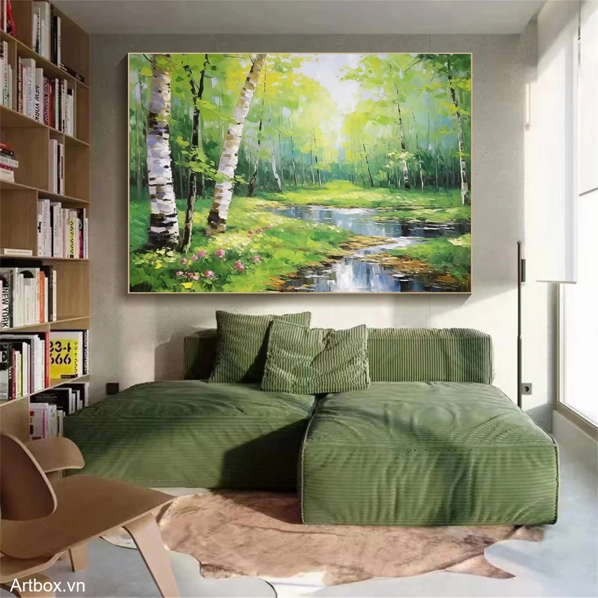 Bình Yên Giữa Rừng Xanh - Mẫu 4